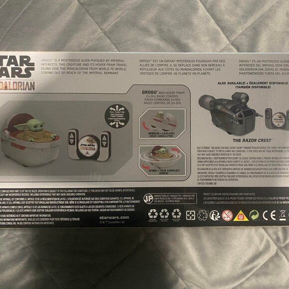 Disney Grogu and Hover Pram Remote Control - Picture 3 of 3